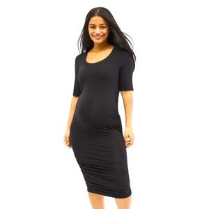 Motherhood Maternity - SIDE RUCHED MATERNITY DRESS - Perfect condition!